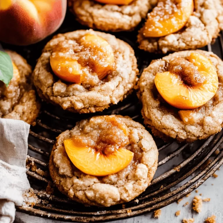 Peach Cobbler Cookies Recipe