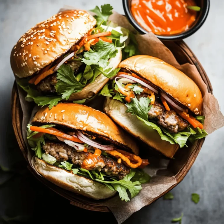 Pork Banh Mi Burger