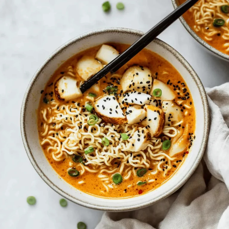 Spicy Coconut Curry Ramen