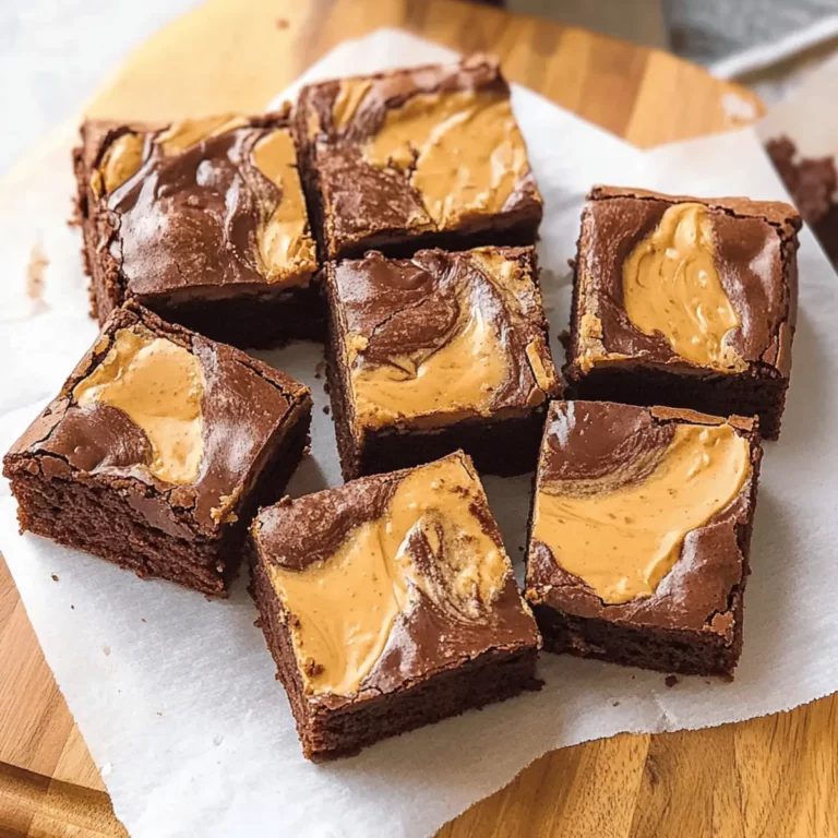 Chocolate Peanut Butter Brownies