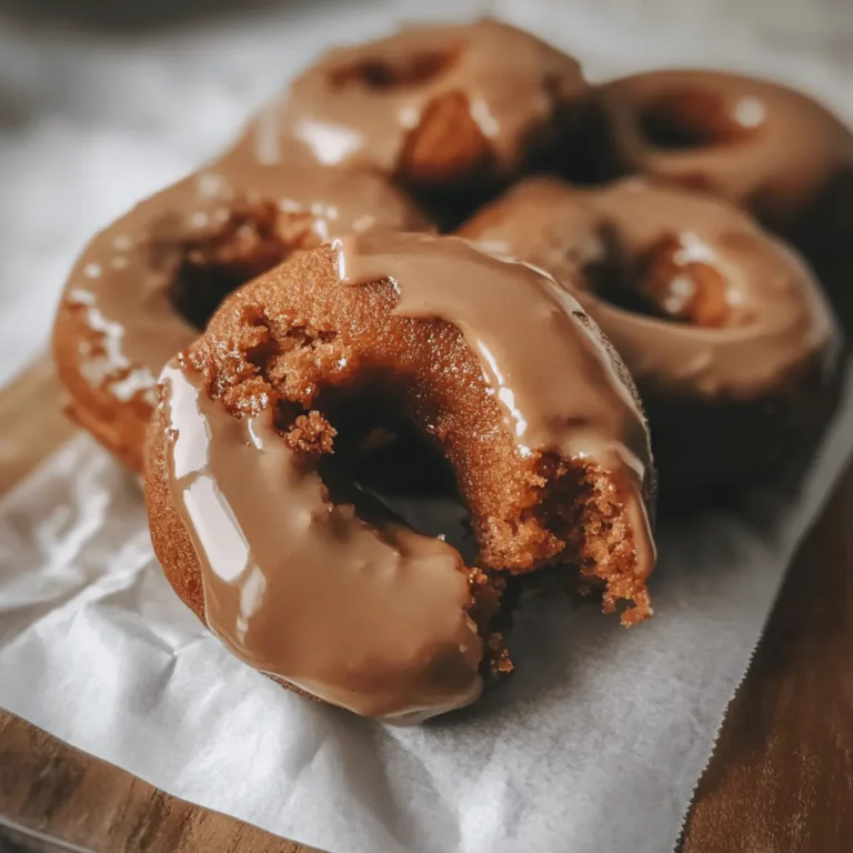 Pumpkin Donuts with Brown Sugar Glaze