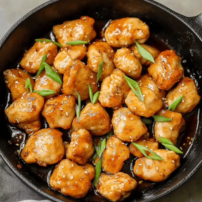 Honey Garlic Chicken Bites