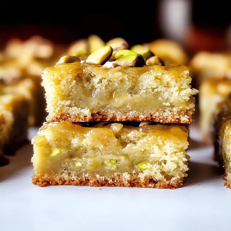 Pistachio Gooey Butter Cake