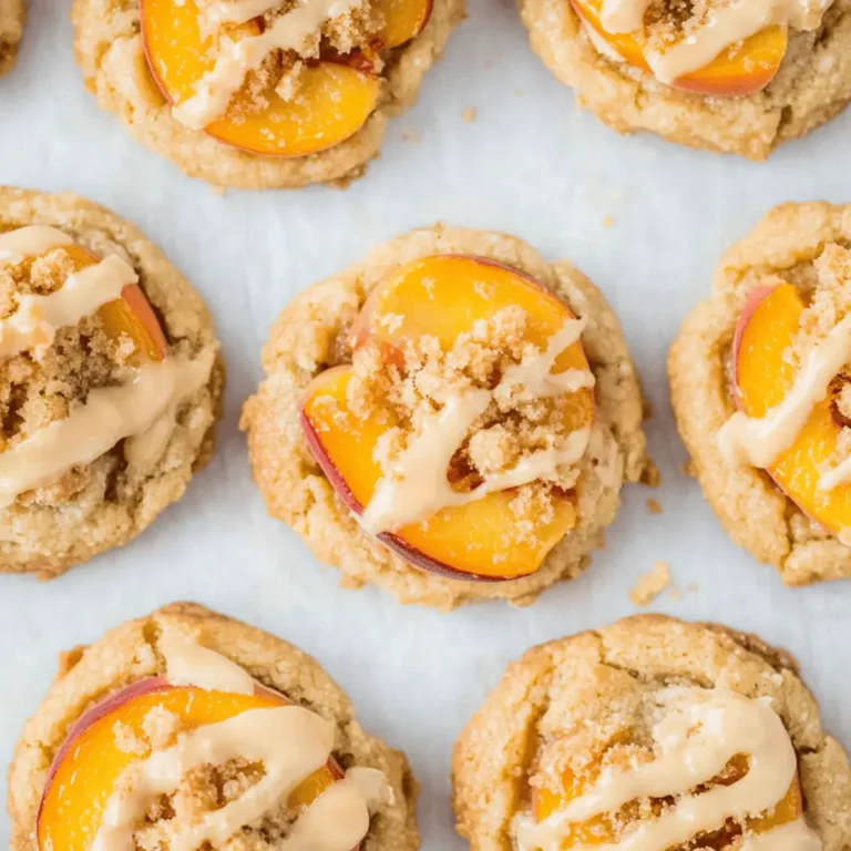 Peach Cobbler Cookies Recipe