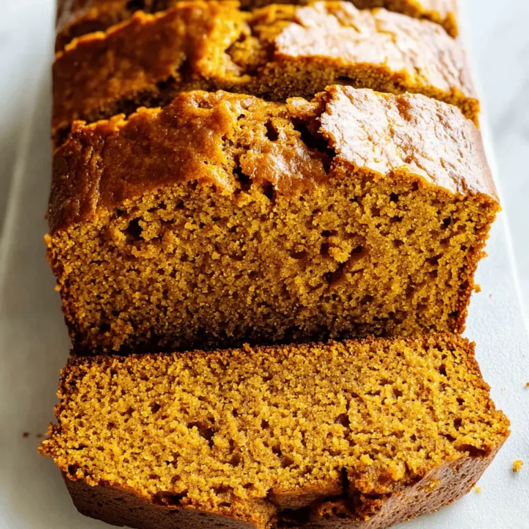 Brown Sugar Pumpkin Loaf