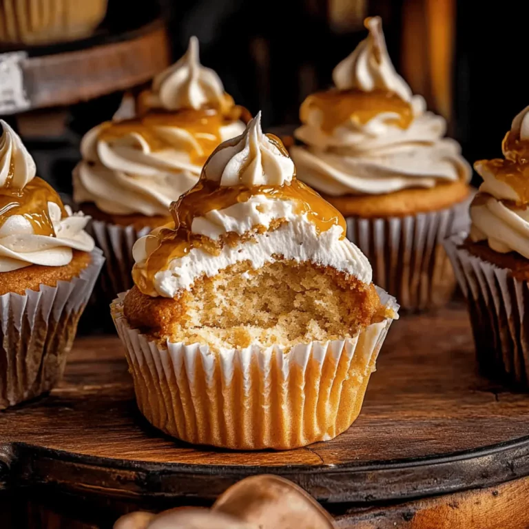 Harry Potter Butterbeer Cupcakes