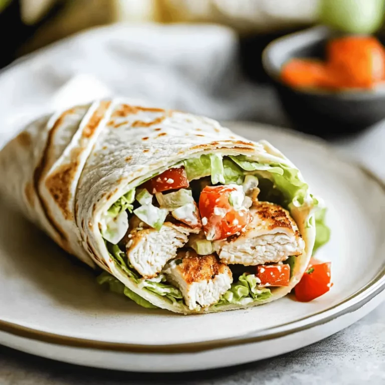 Chicken Caesar Wrap