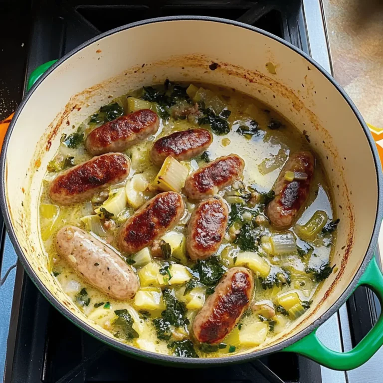 Creamy Leek and Sausage Stew