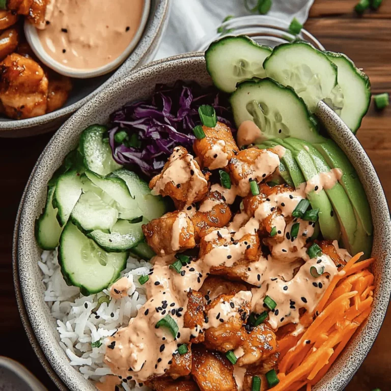 Bang Bang Chicken Bowl