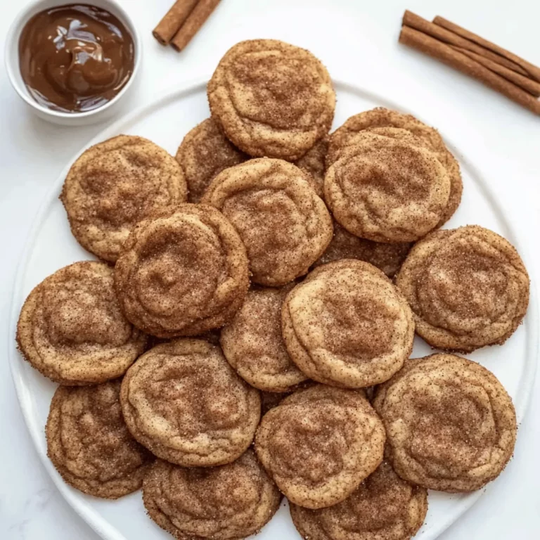 Apple Butter Snickerdoodle Cookies