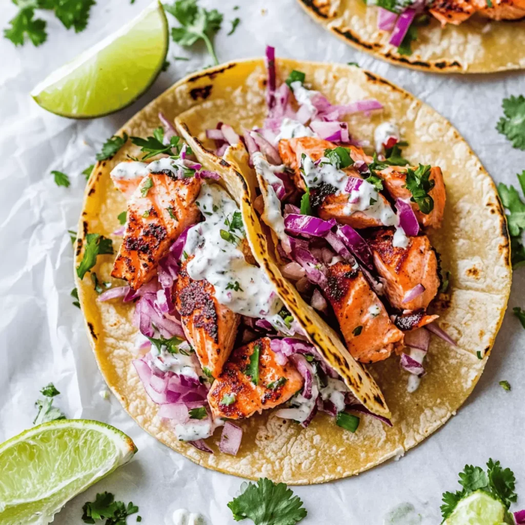 Salmon Tacos Recipe
