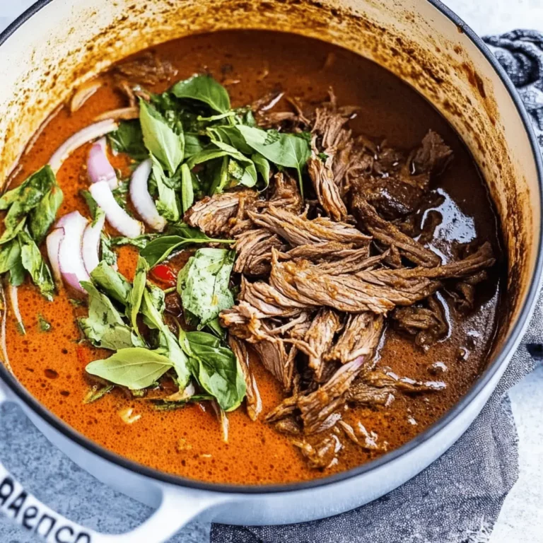 New! Coconut Red Curry Drip Beef