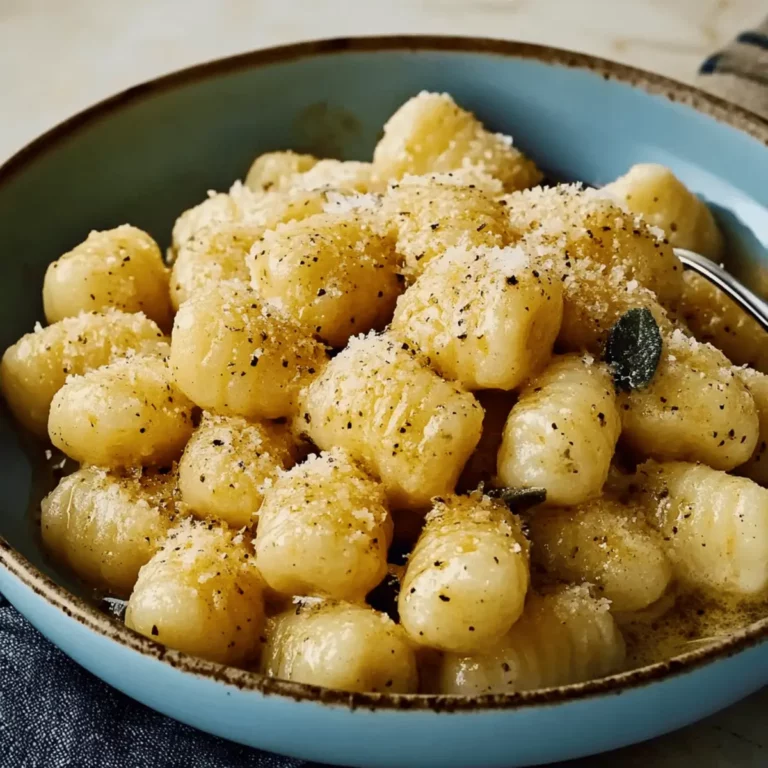 Easy Gnocchi with Sage Butter Sauce