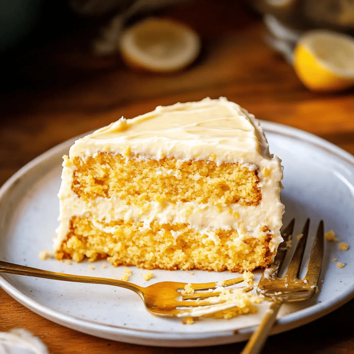 Layered Cornbread Cake with Honey Butter Frosting from The Food Charlatan