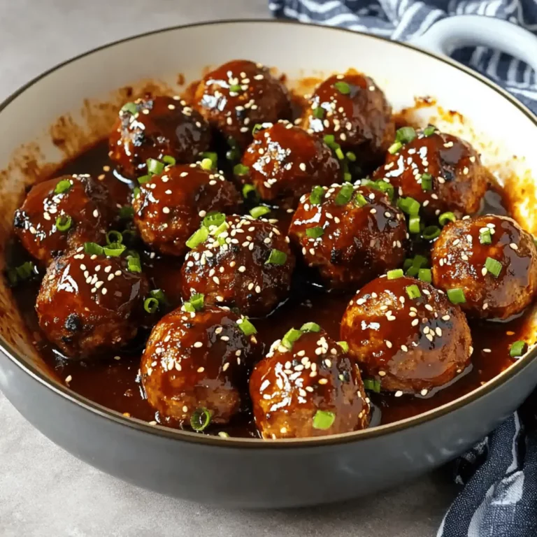 Korean BBQ Meatballs with Spicy Mayo Dip