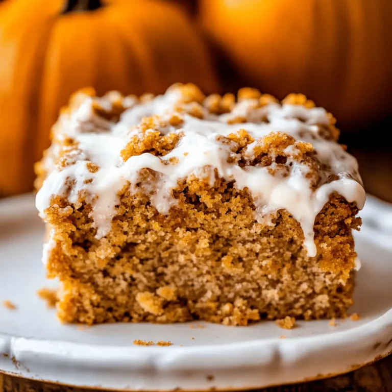 Pumpkin Coffee Cake Recipe from The Food Charlatan