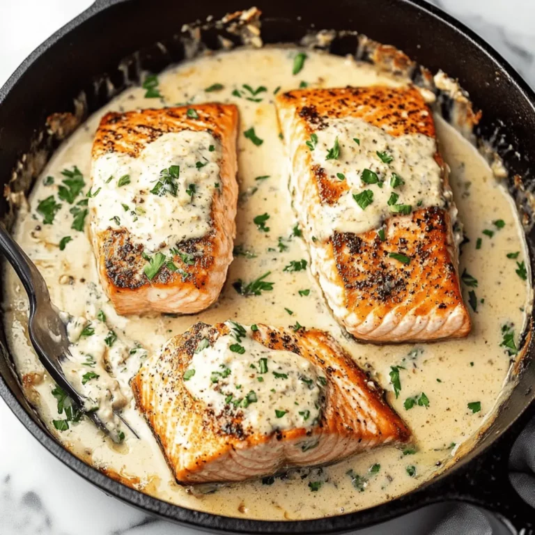 Baked Boursin Salmon