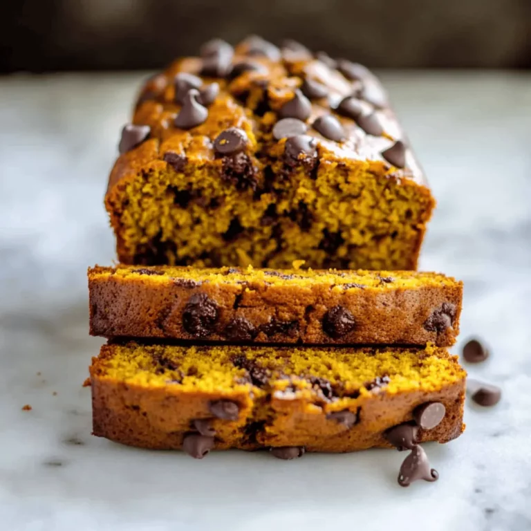 Chocolate Chip Pumpkin Bread