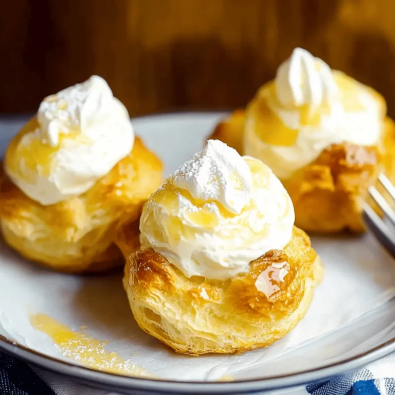 Springtime Lemon Cream Puffs Recipe