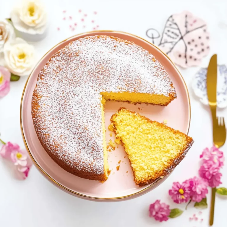 French Butter Cake Recipe