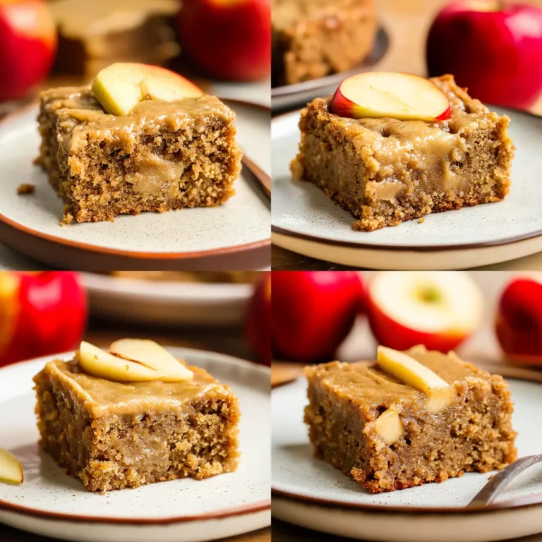 Apple Spice Cake - Browned Butter Blondie