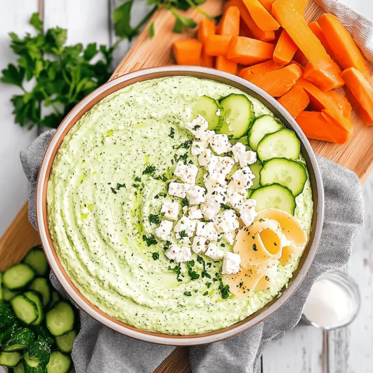 The Best Green Goddess Whipped Feta Dip Appetizer