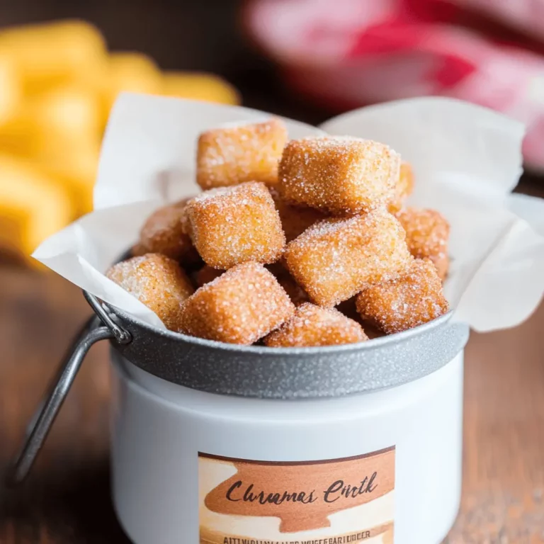Crispy Air Fryer Churro Bites