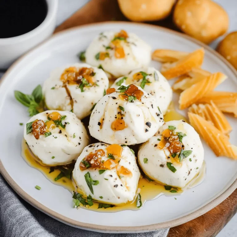 Sweet & Savory Goat Cheese & Honey Bites
