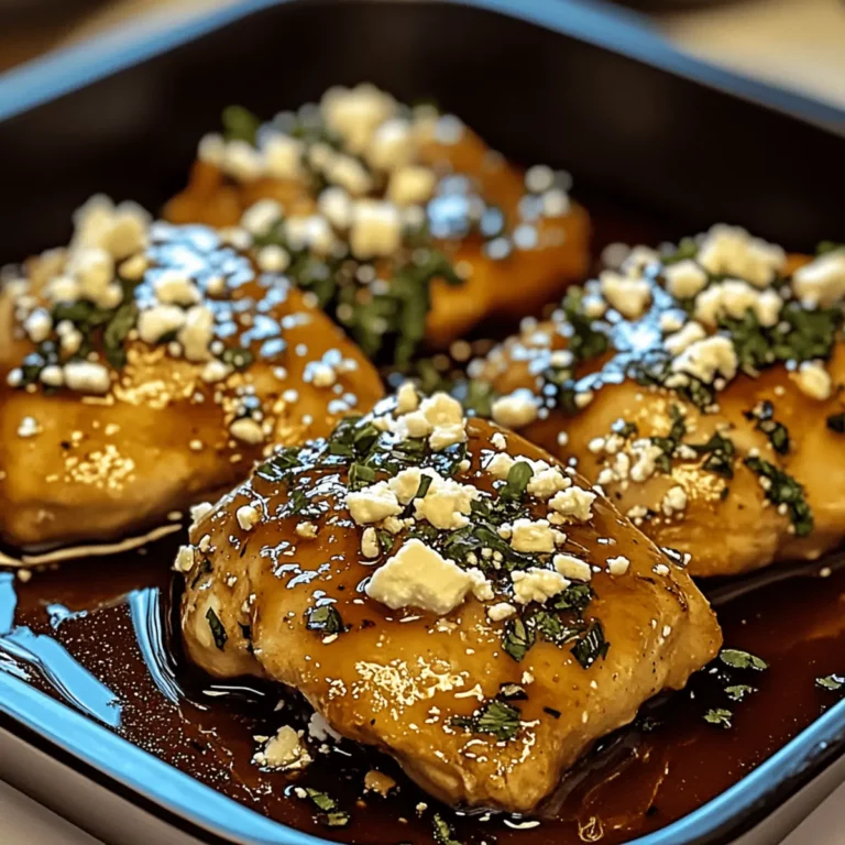 Hot Honey Feta Chicken
