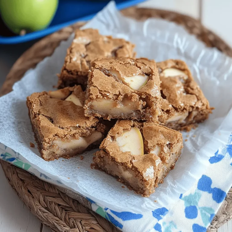 Apple Brownies