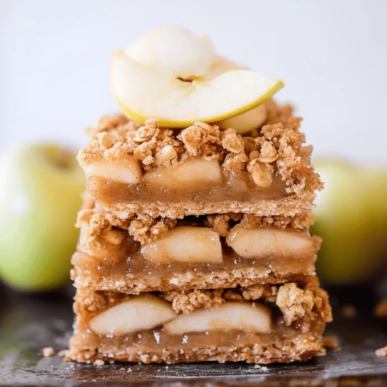 Apple Crisp Bars