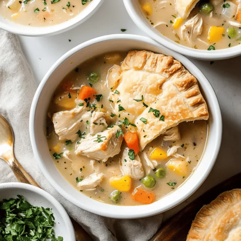 Chicken Pot Pie Soup Recipe