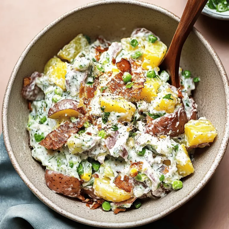 Crispy Smashed Potato Salad