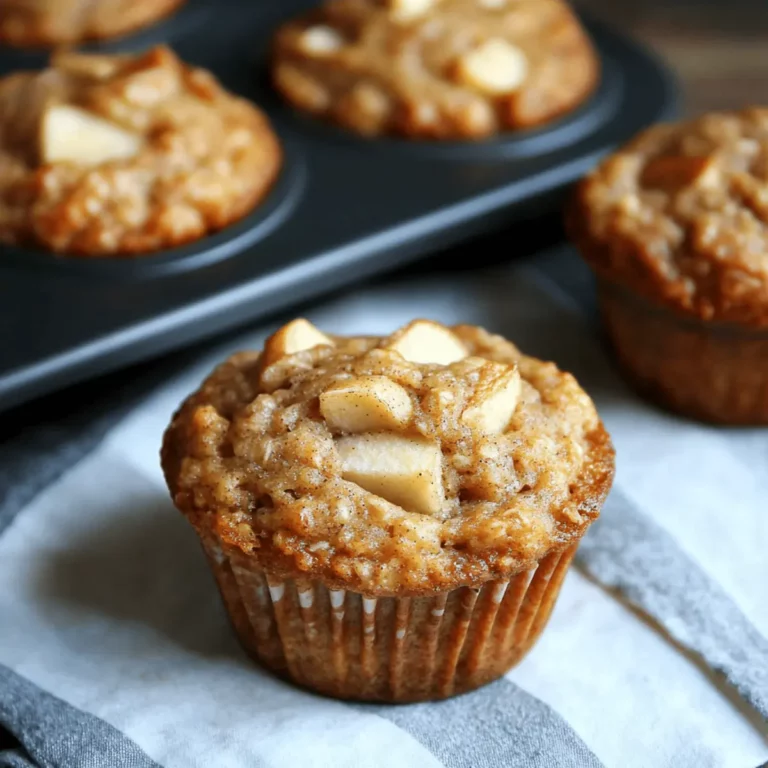 Deliciously Healthy Apple Cinnamon Greek Yogurt Muffins