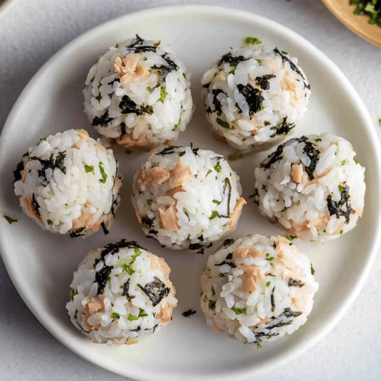 Healthy Tuna Rice Balls