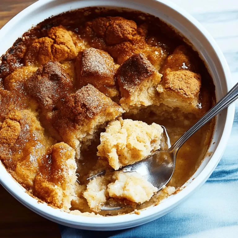 Warm Snickerdoodle Cobbler