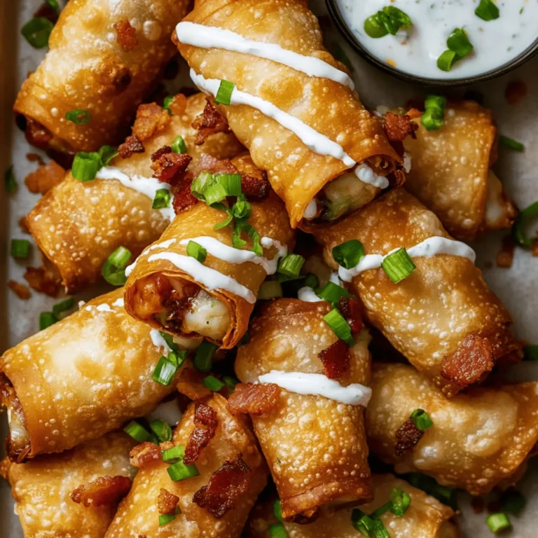 Bacon Jalapeño Popper Eggrolls Recipe