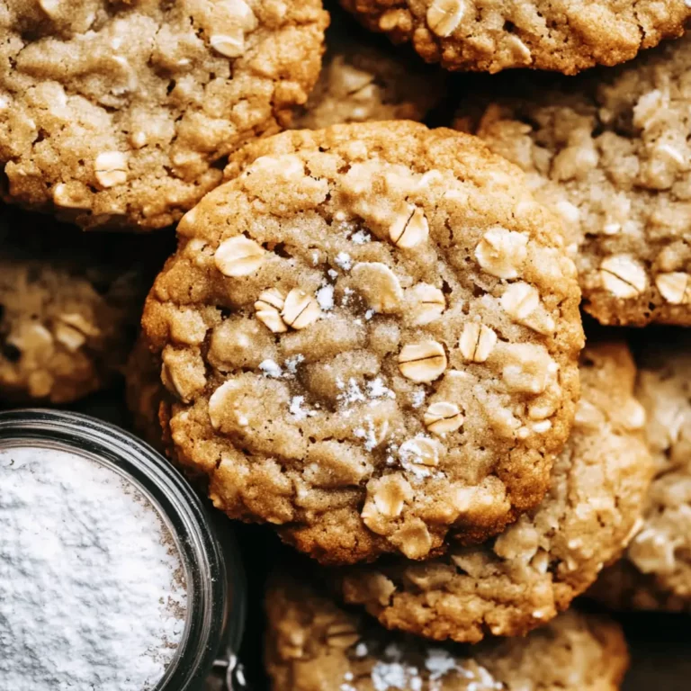 Buttery Oatmeal Cookies