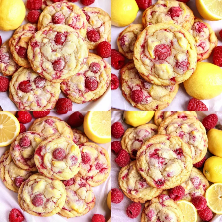 Lemon Raspberry Cookies
