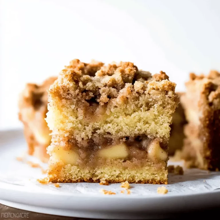 Apple Crumble Cake