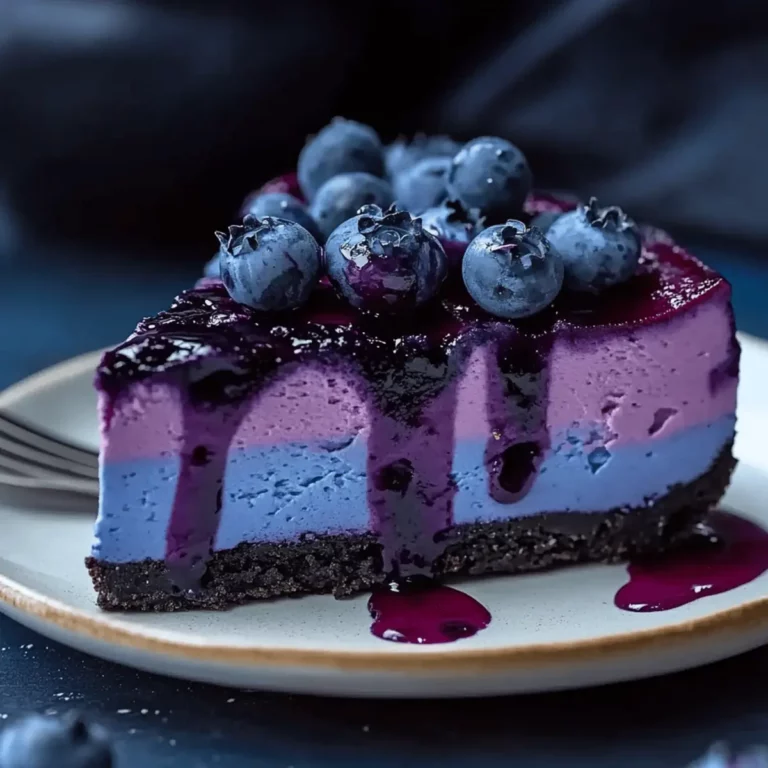Ravenclaw Midnight Blueberry Cheesecake