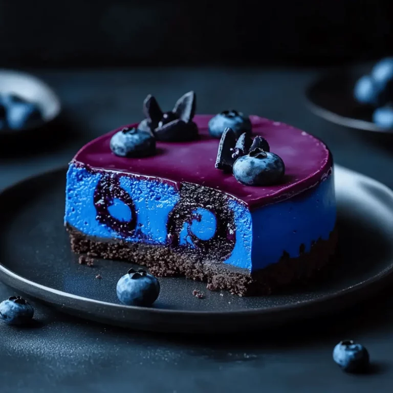 Ravenclaw Midnight Blueberry Cheesecake