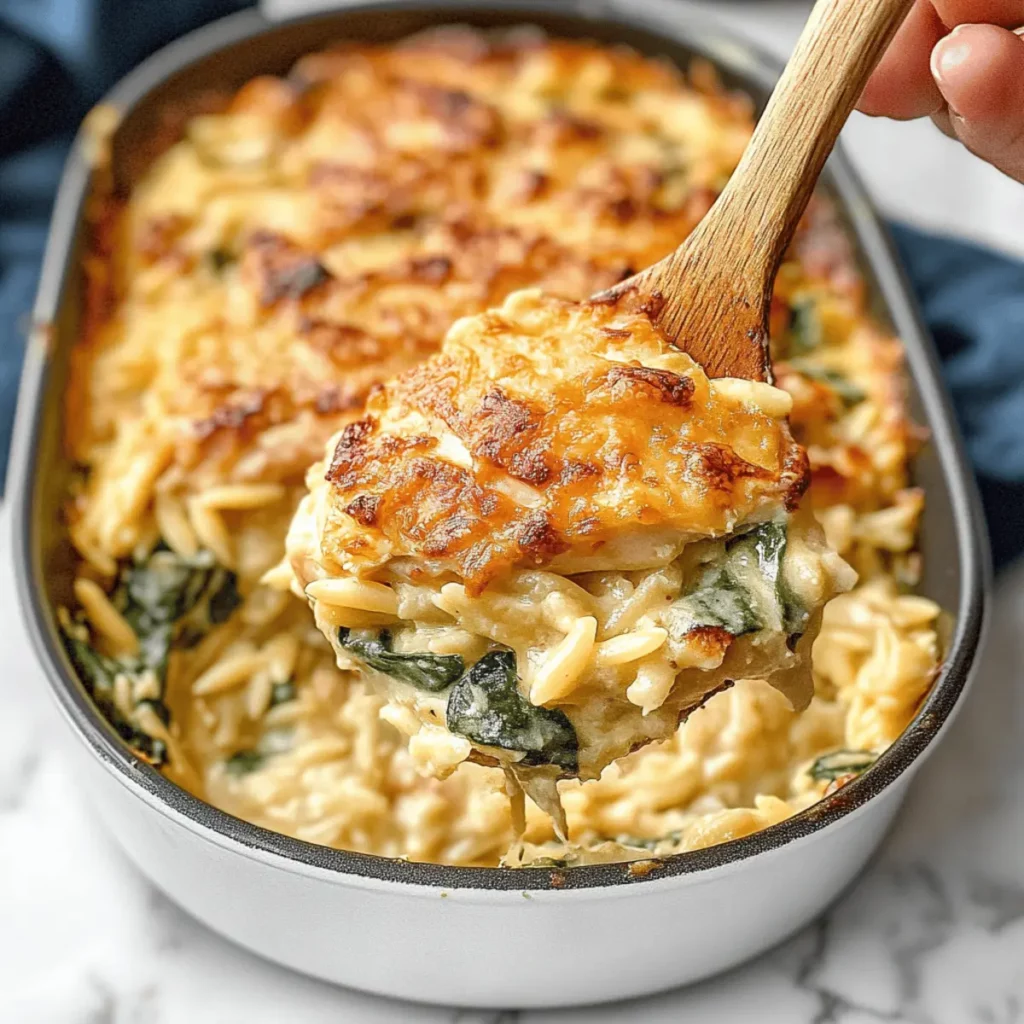 Monterey Chicken One Pan Orzo