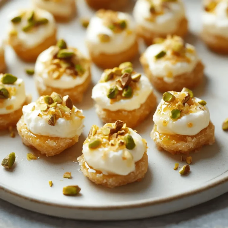 Ricotta Pistachio Honey Bites