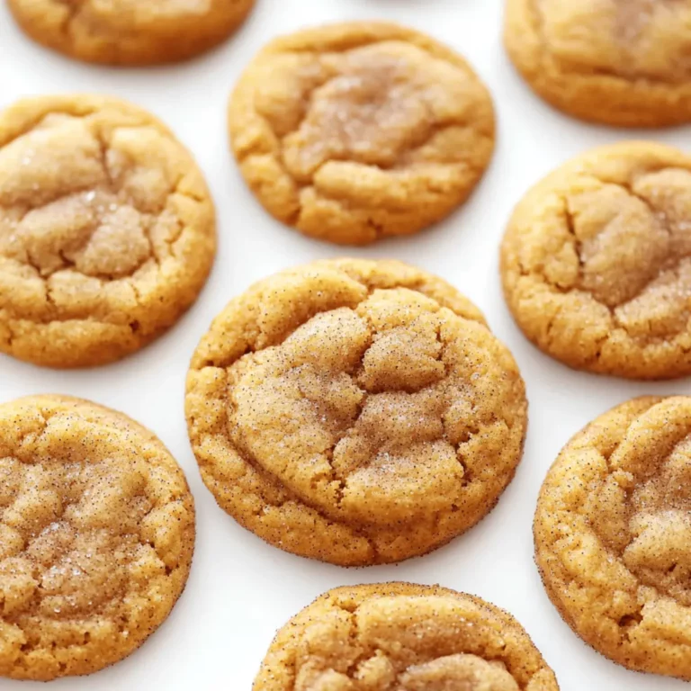 Chewy Pumpkin Snickerdoodles