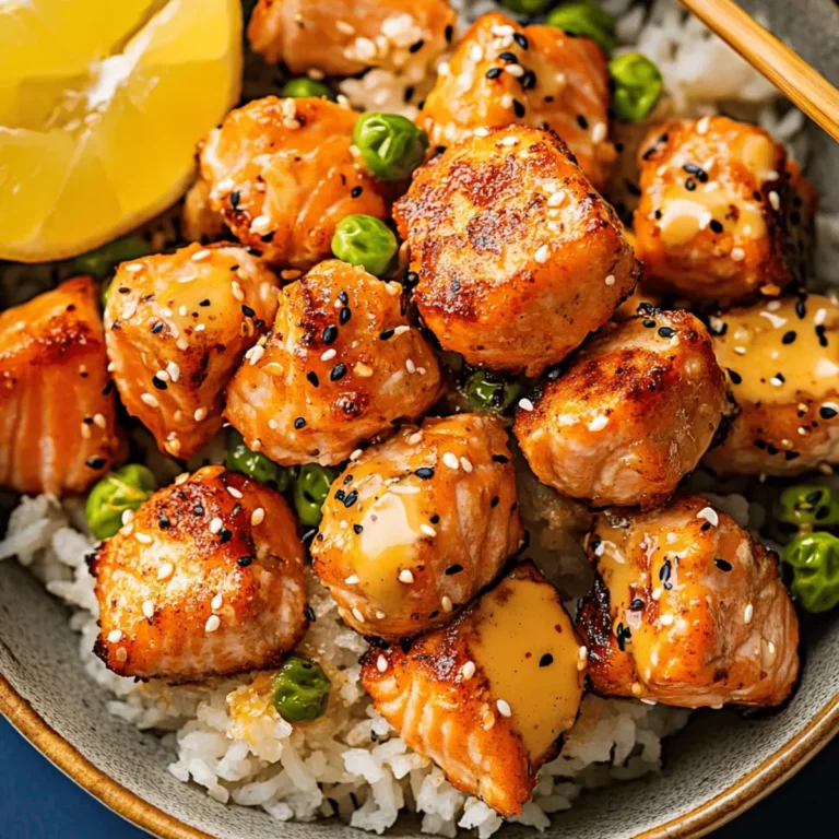 Crispy Bang Bang Salmon Bites