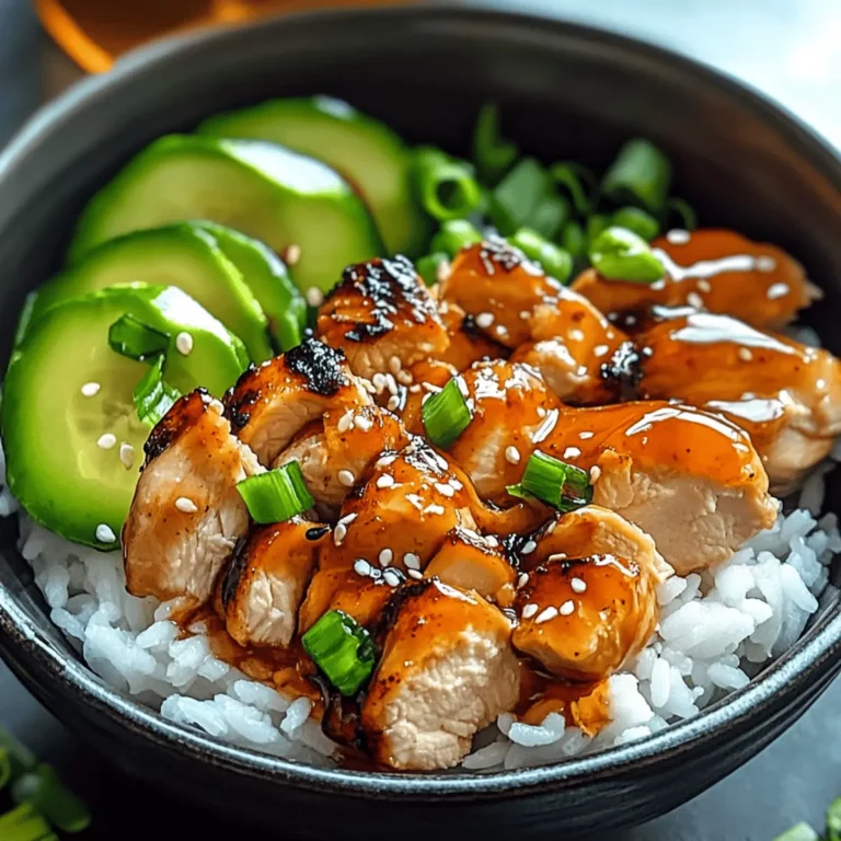 Irresistible Spicy Honey-Ginger Chicken Bowls