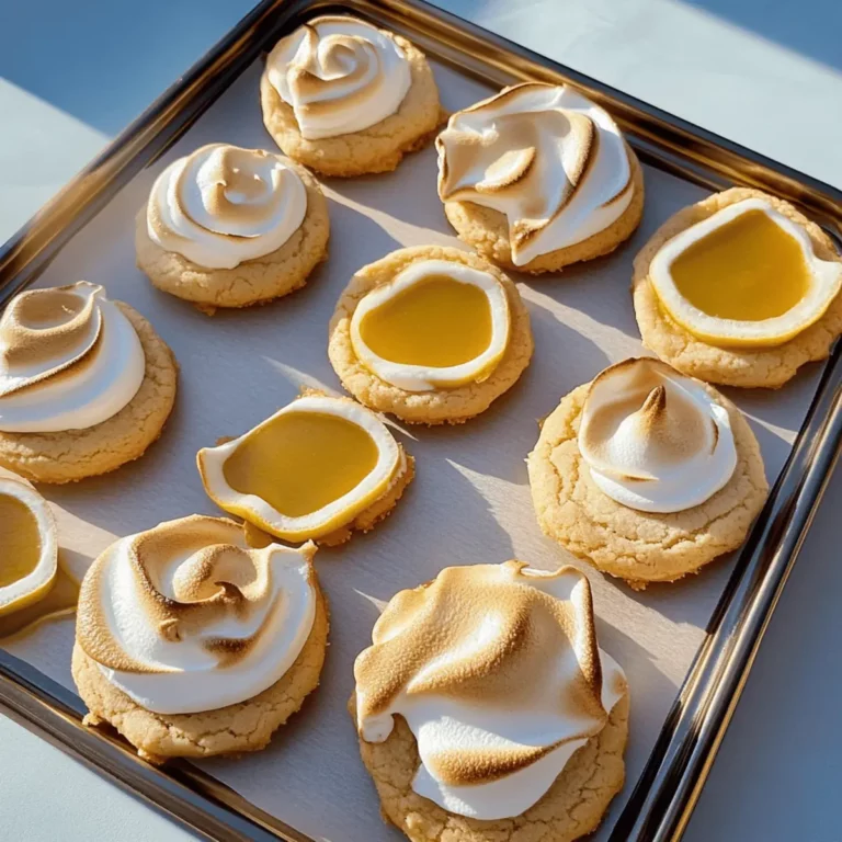 Top Lemon Meringue Pie Cookies Recipe