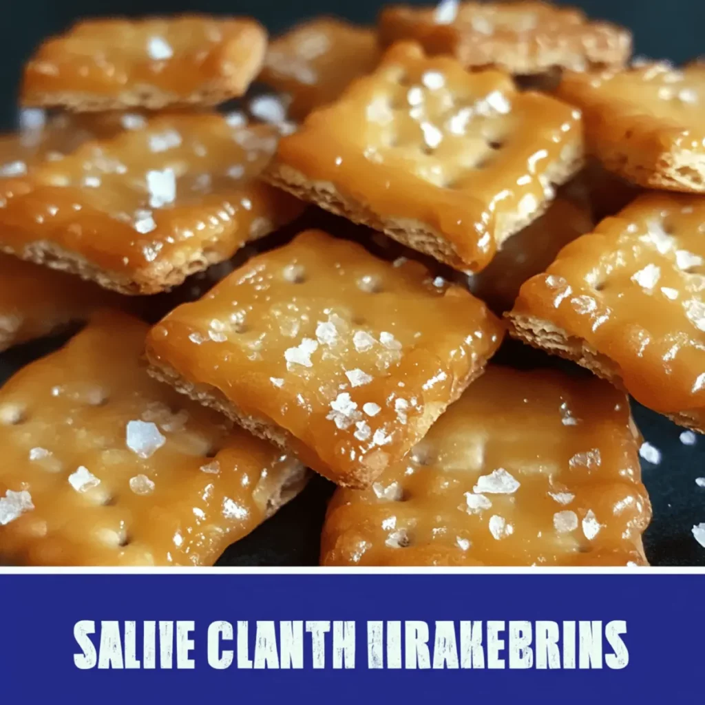 Salted Caramel Cracker Bites