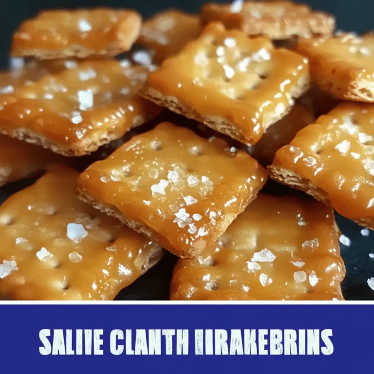 Salted Caramel Cracker Bites